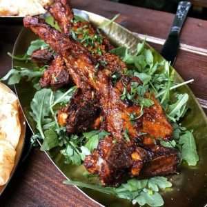CENTRAL LONDON Tamil Prince Robata lamb chops