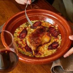 Slow-cooked Duck Leg