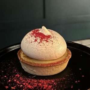 EDINBURGH Left Field Lemon meringue tart