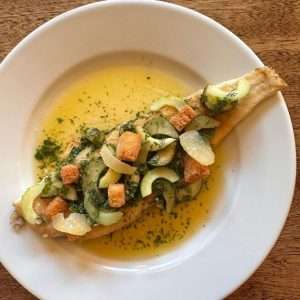 GLASGOW Cafe Gandolfi Whole sole