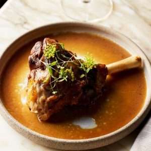 NOTTINGHILL Akub Tender Lamb shank braised with mahlab